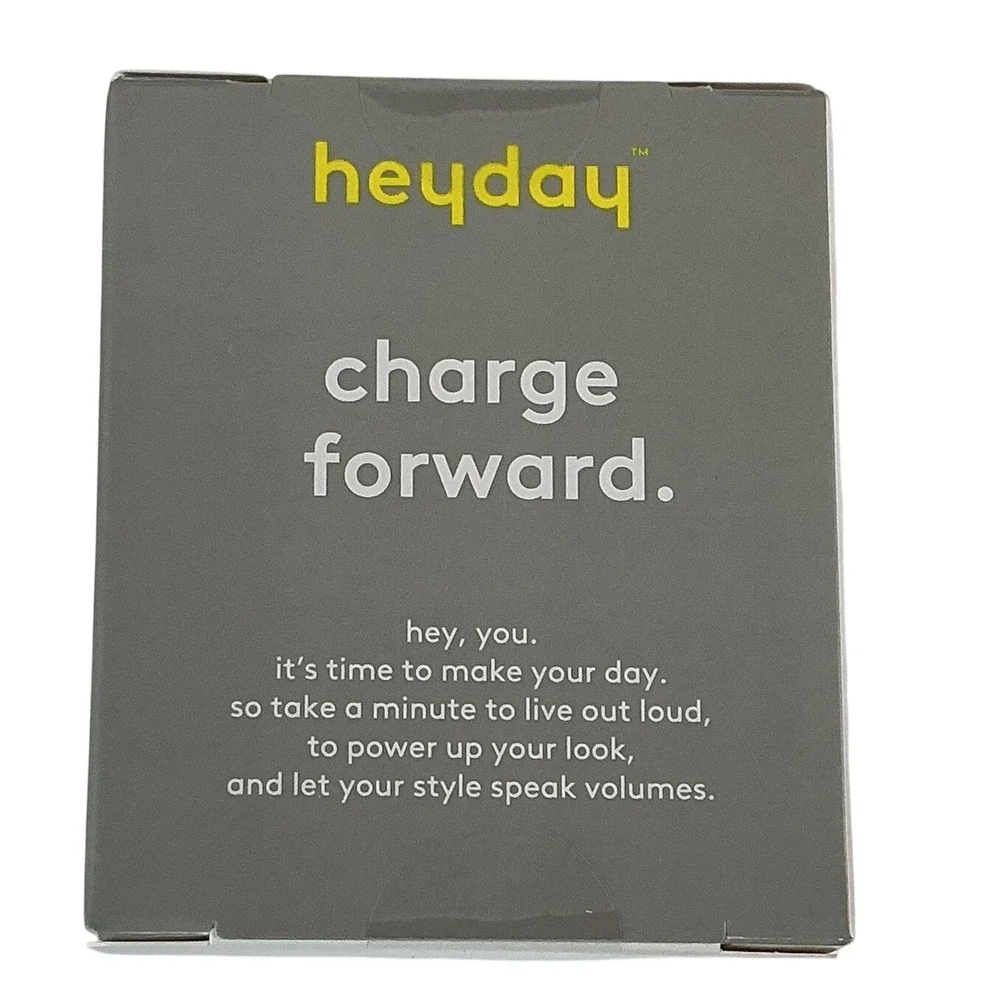 Lot of 2‎ Heyday USB-C USB-A Wall Charger 20W Total Output Green Fast Charging
